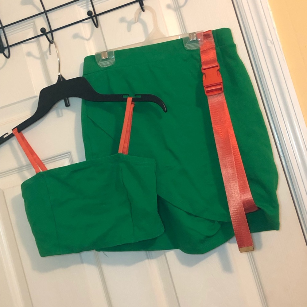 Top and Skirt Set